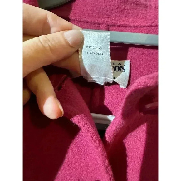 VTG Pendleton 100 Merino Wool Pink Button Up Jacket Size S Preppy Old Money - Picture 10 of 10